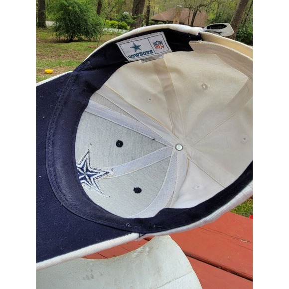 Vintage Dallas Cowboys Hat Football Back Adjustable Strap back Hook And Loop - Picture 11 of 11